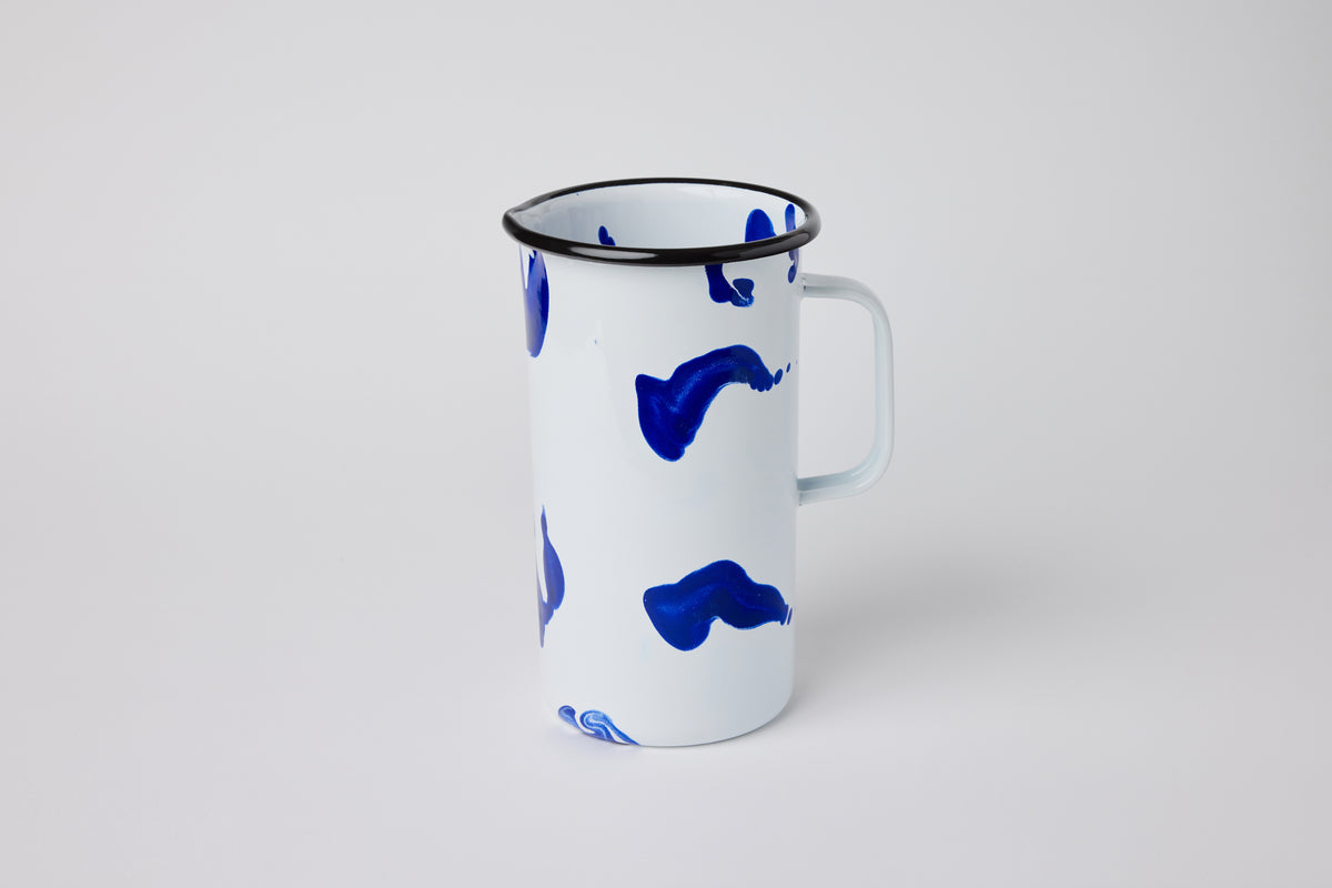 A Little Color Pitcher – Blue
