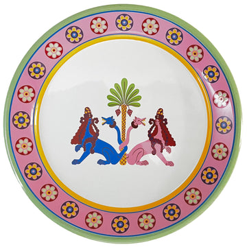 Cosmogenesis Twin Sphynxes Green Plate