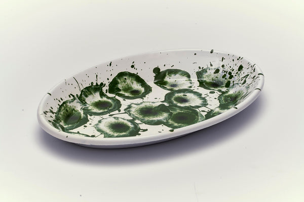 Floral Madness Oval Plate