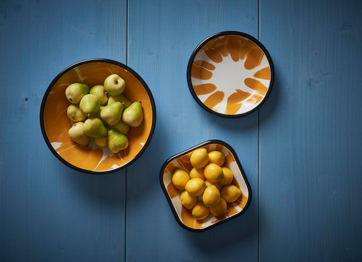 A Little Color Round Meze Plate