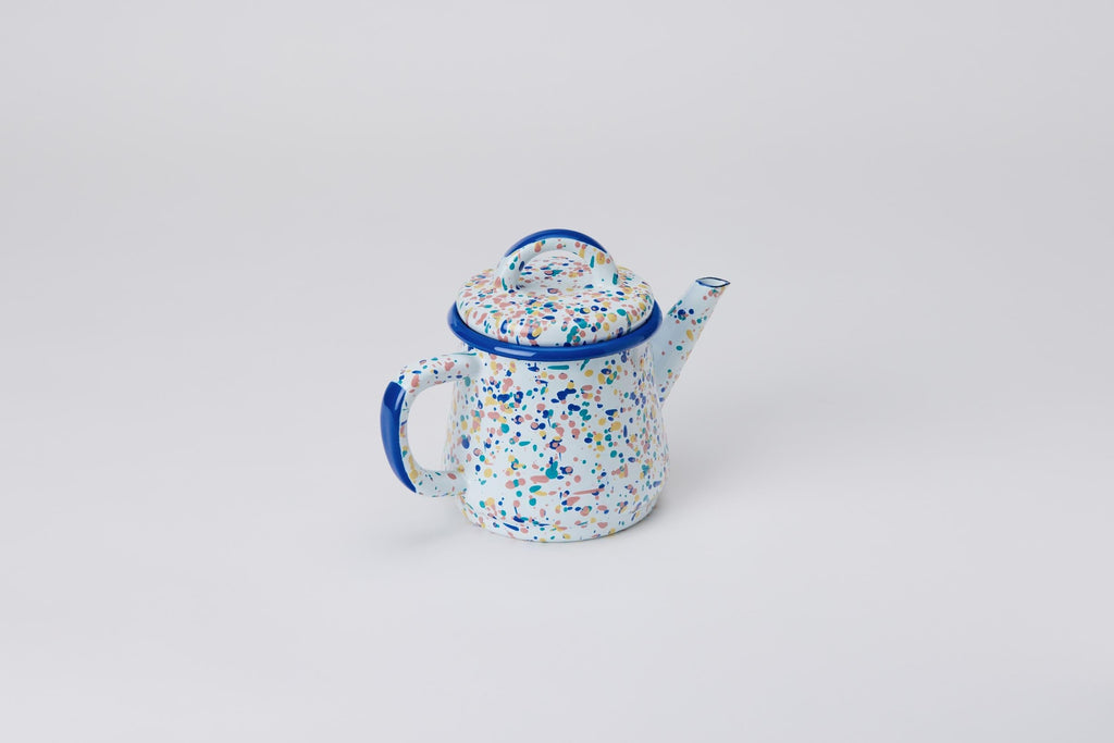 Wonder Wheel Blue Small Teapot