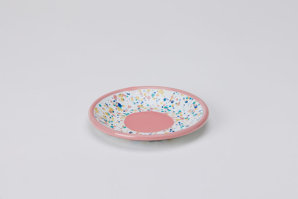 Wonder Wheel Pink Round Meze Plate